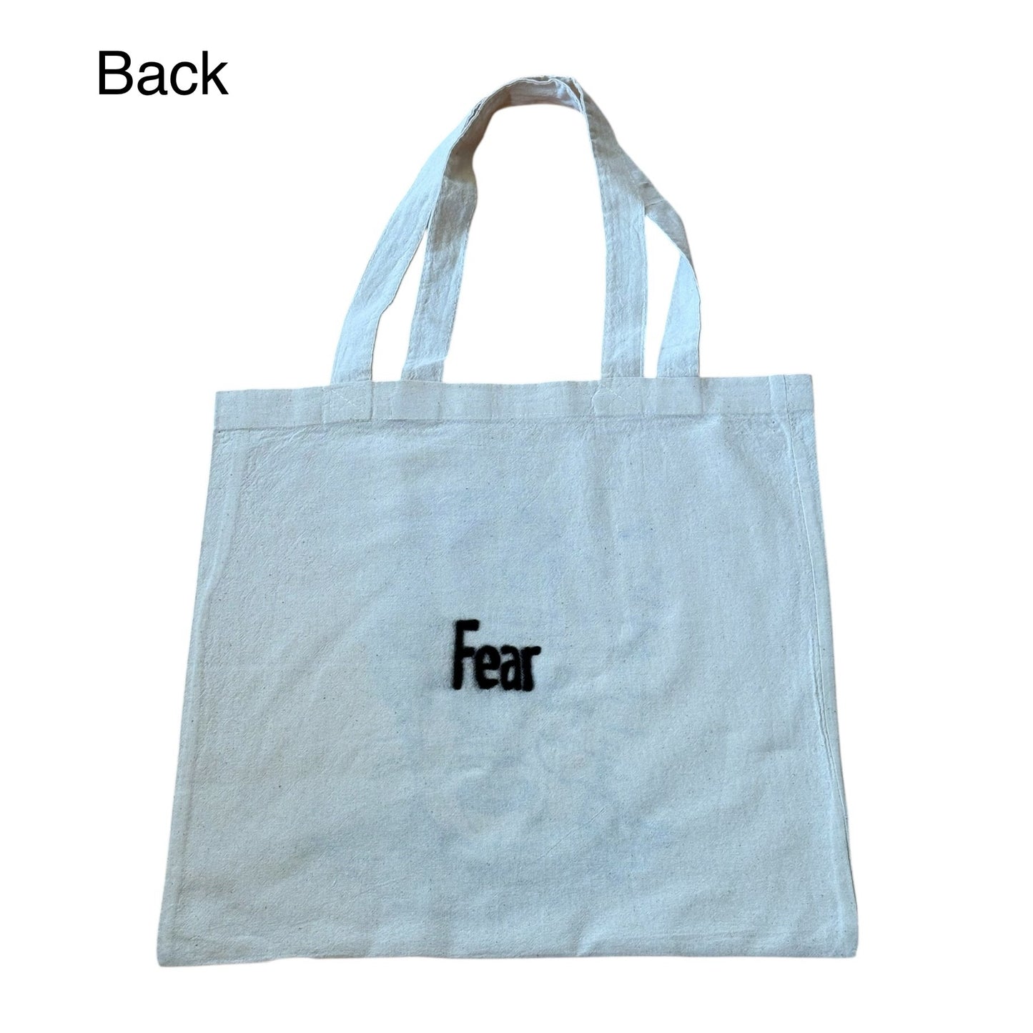 Airbrushed "Hellraiser/Fear" Tote Bag