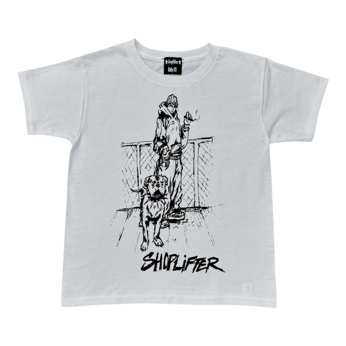 K9 Baby Tee White