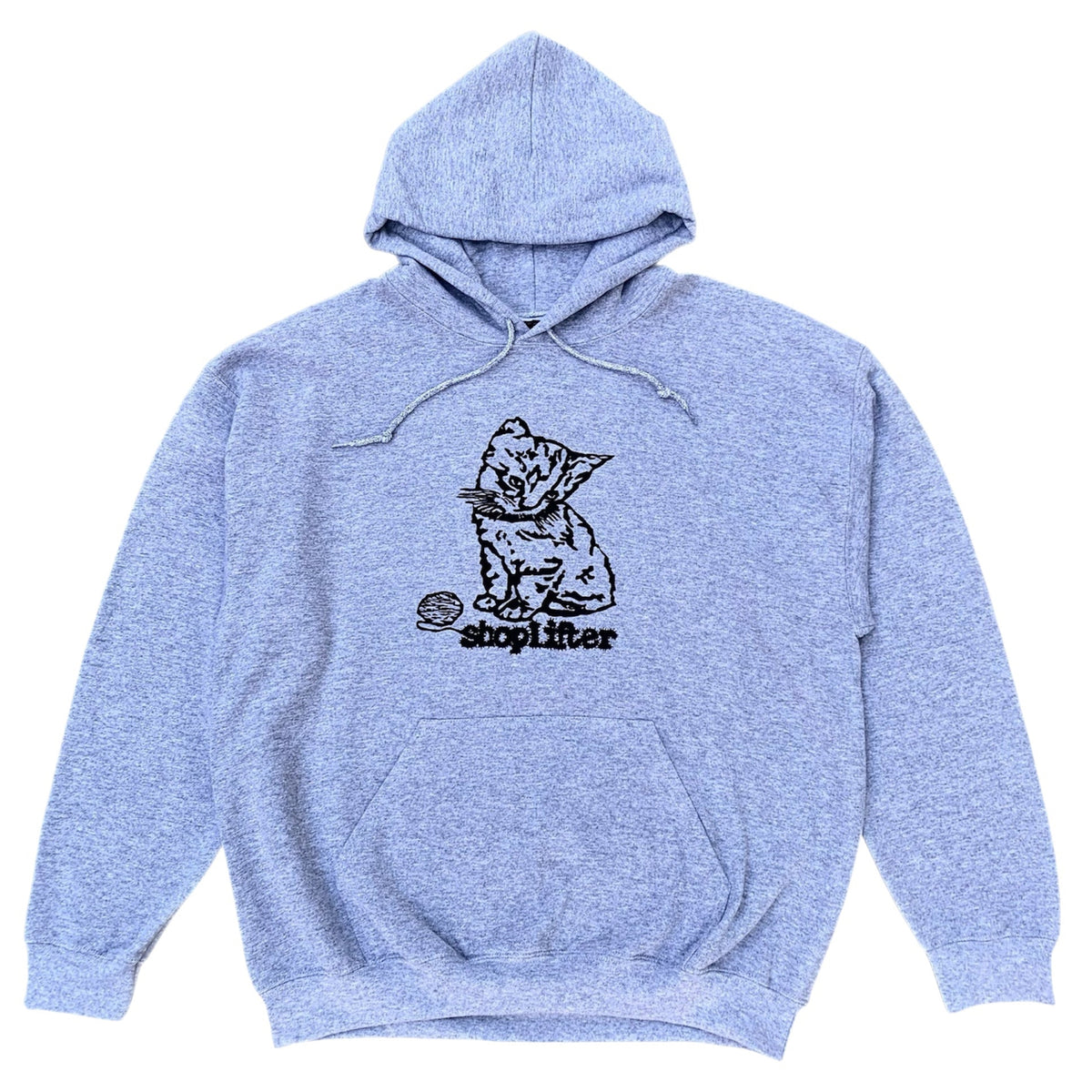 Cat Hoodie Gray