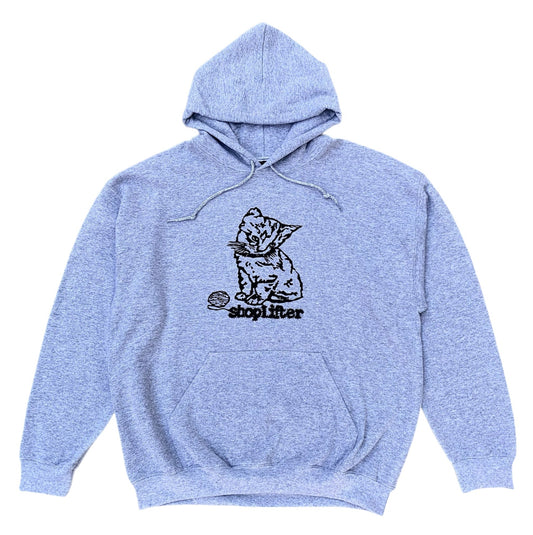 Cat Hoodie Gray