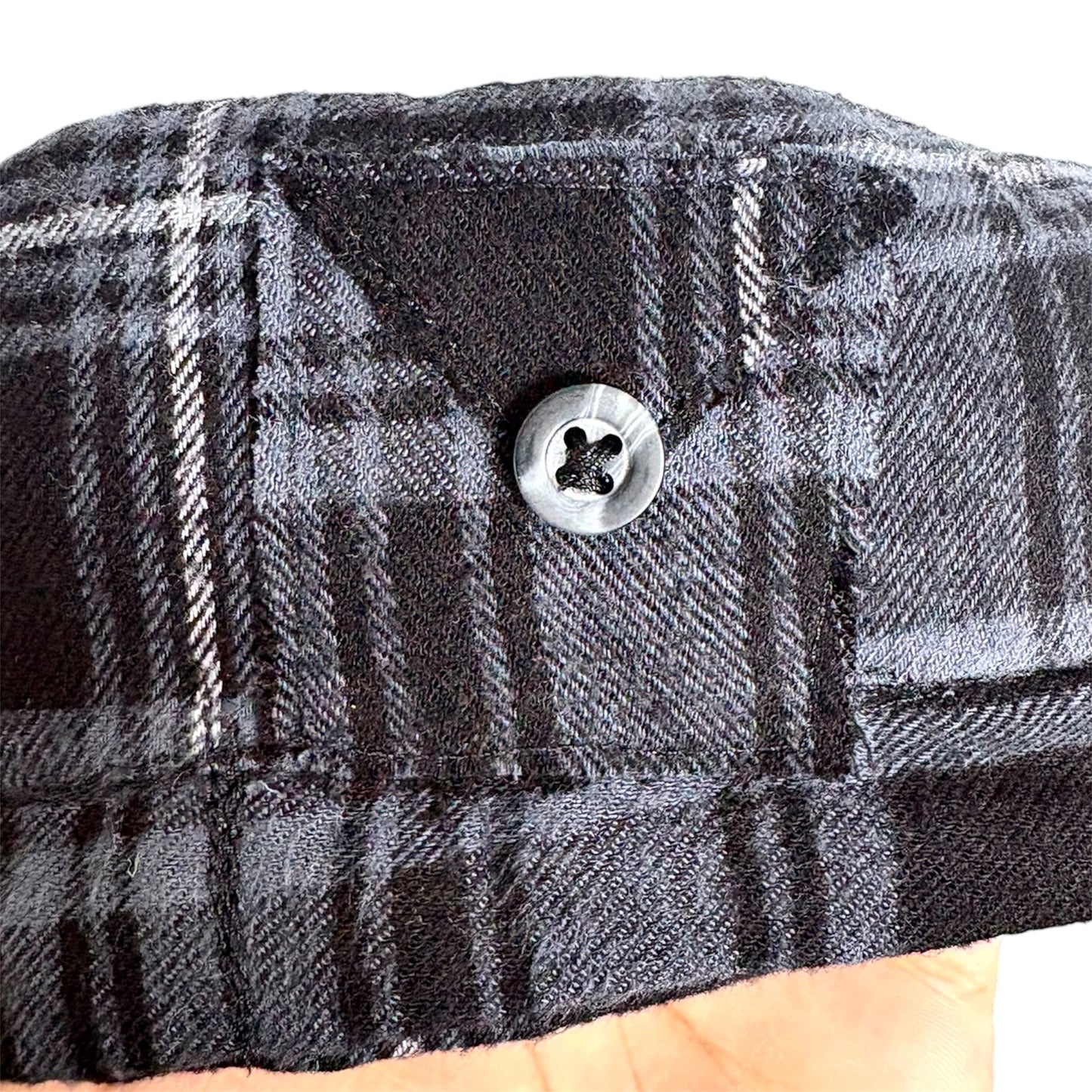Cadet Hat (Plaid Black)