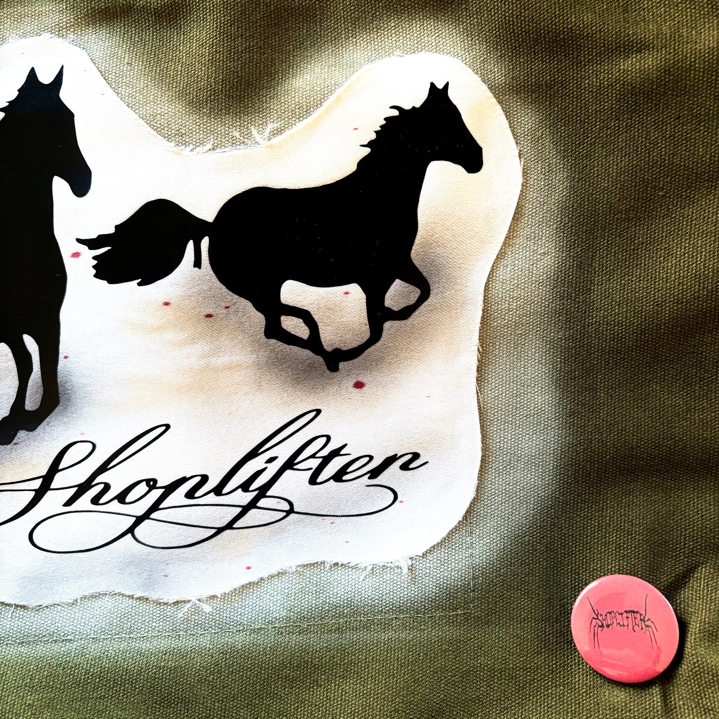 Horses Military Shoulder Bag