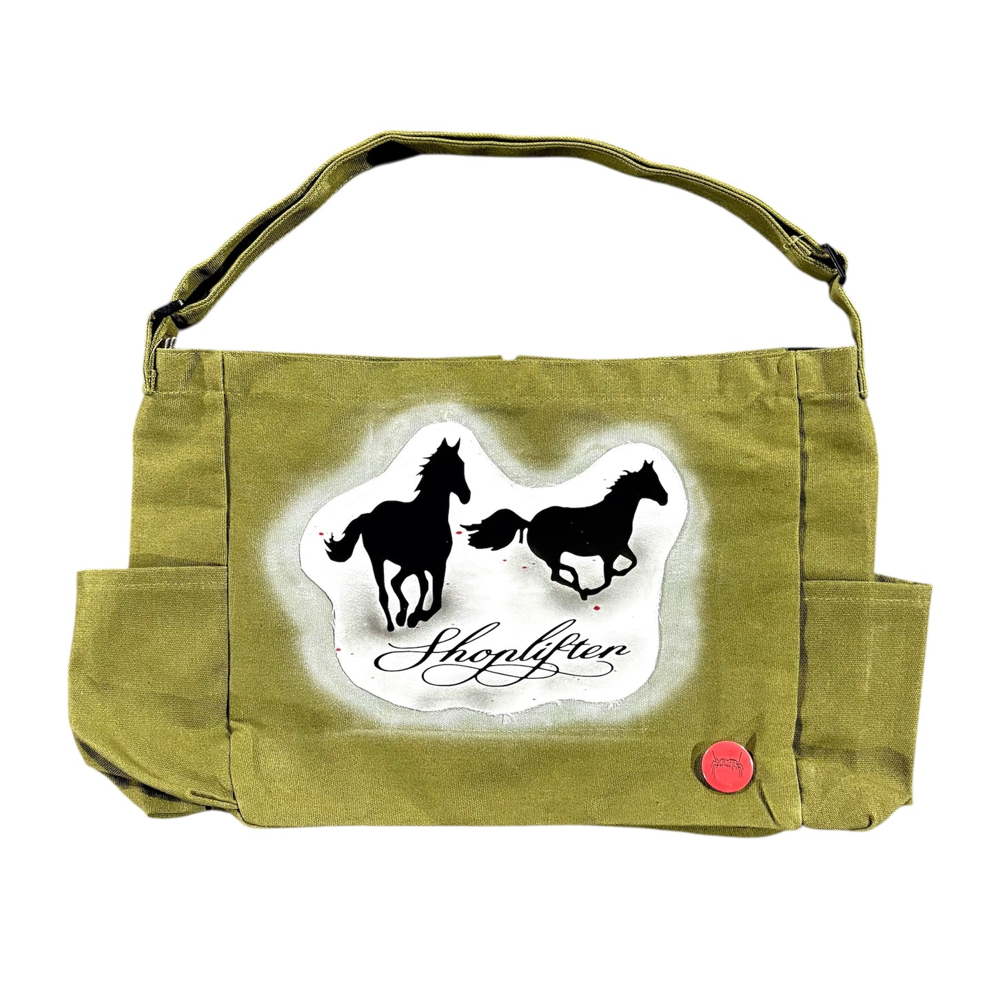 Horses Military Shoulder Bag