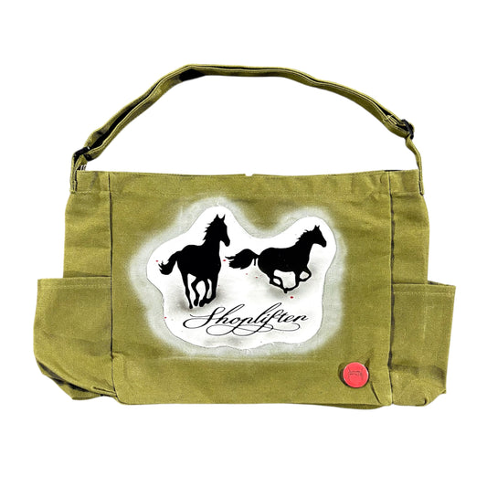 Horses Military Shoulder Bag