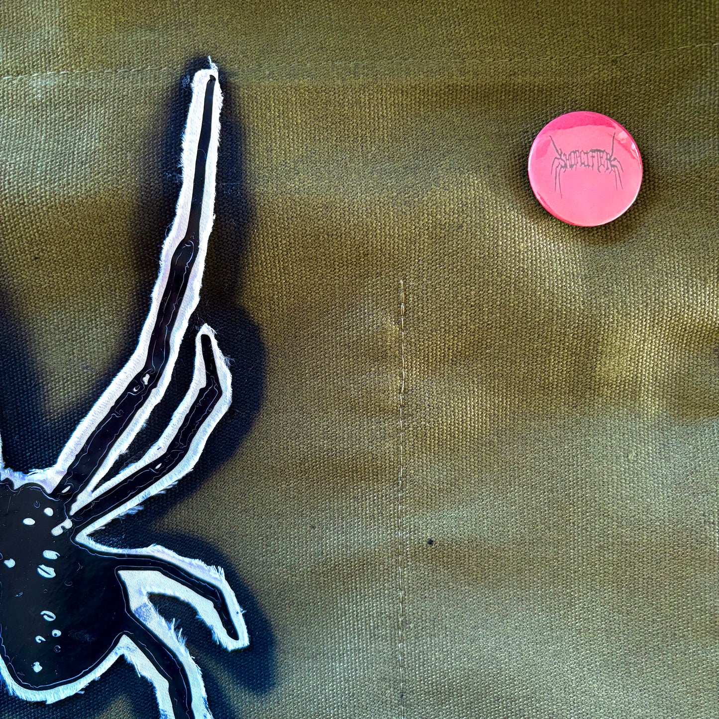 Black Spider Military Shoulder Bag