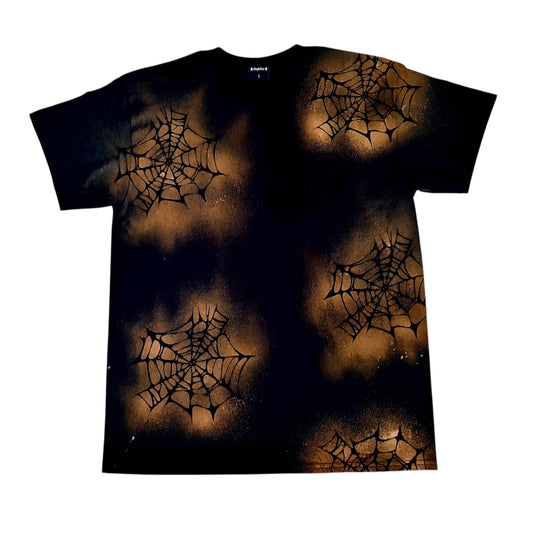 Spider Webs Tee (Bleached)