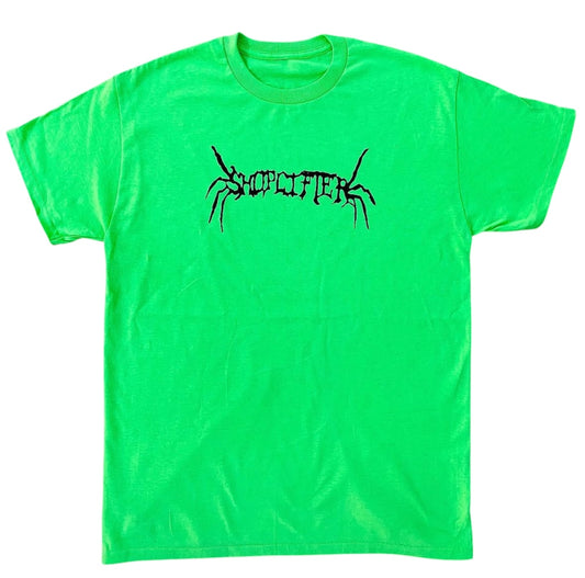 Neon Green Spider Legs Tee
