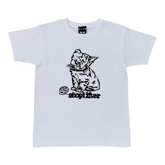 Cat Baby Tee White