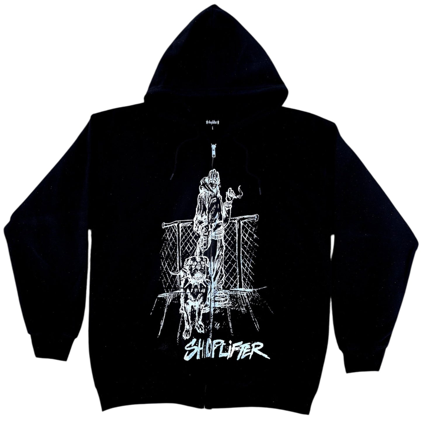 Story Of A K9 Zip Up Hoodie Black