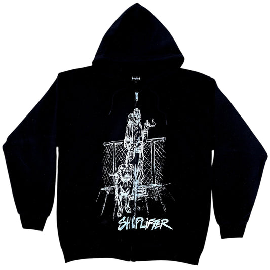 Story Of A K9 Zip Up Hoodie Black