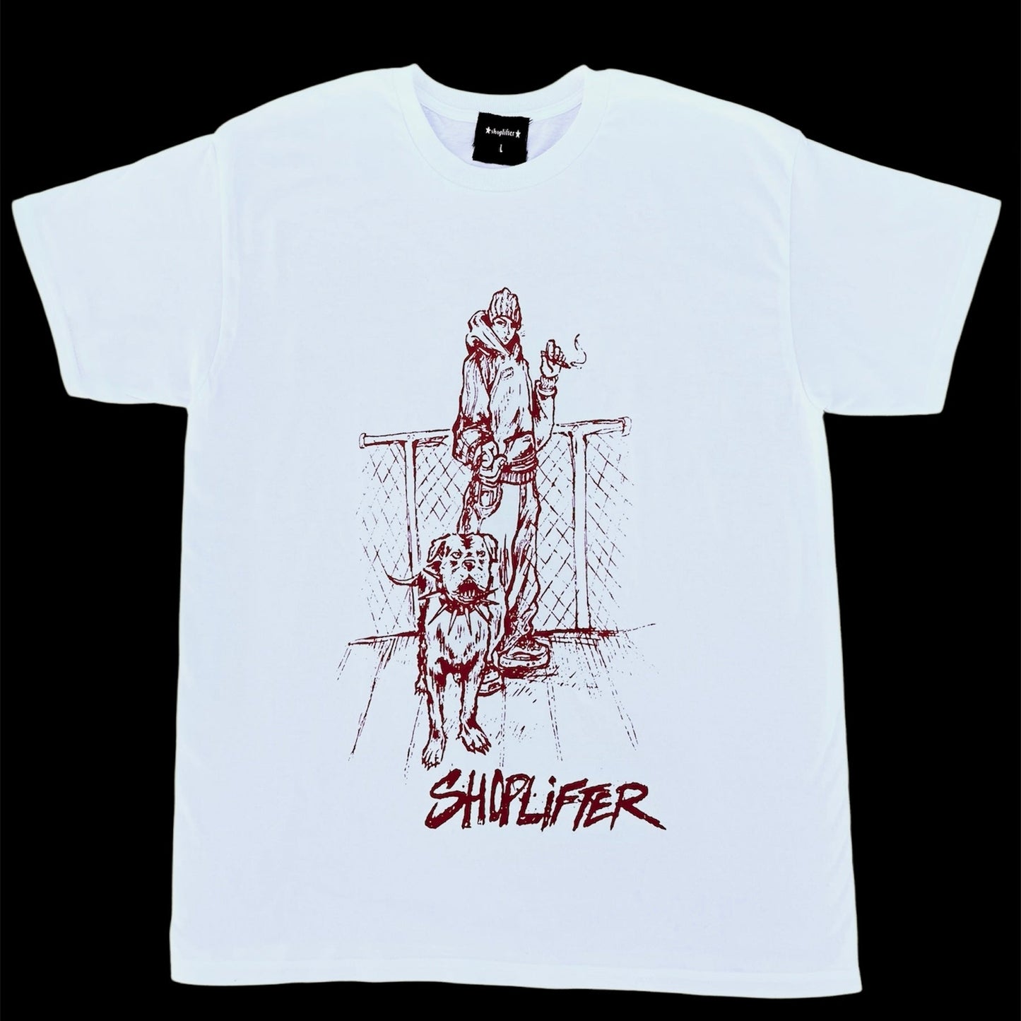 Story Of A K9 Tee White/Red