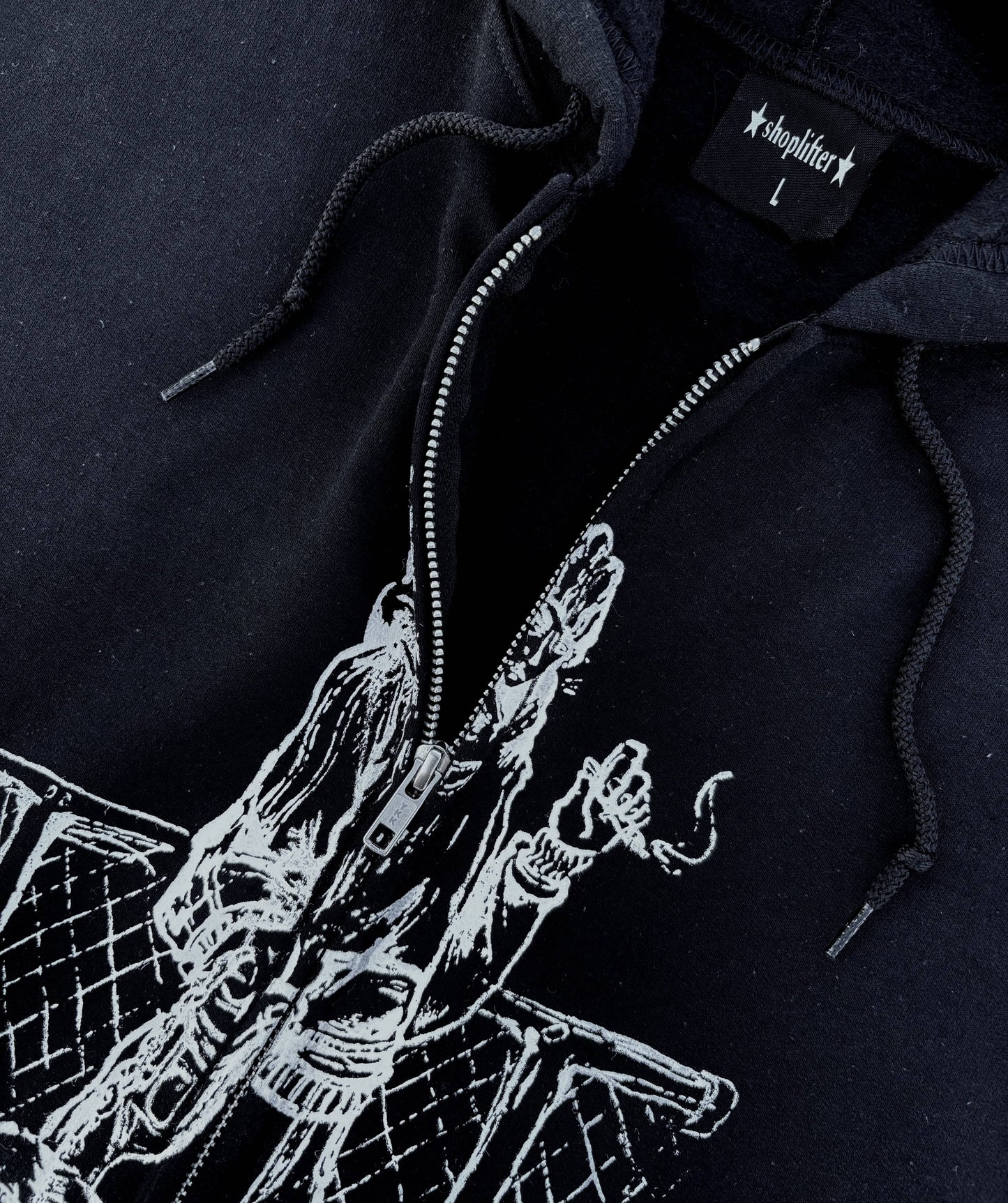 Story Of A K9 Zip Up Hoodie Black